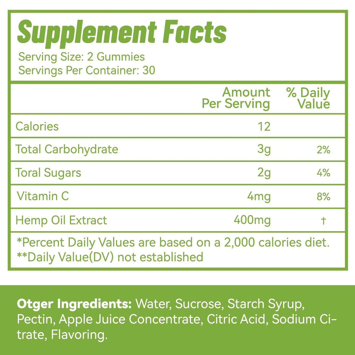 EAZGOO XXL Hemp Gummies – Hemp Oil, Vegan, Low Sugar | 180 Count