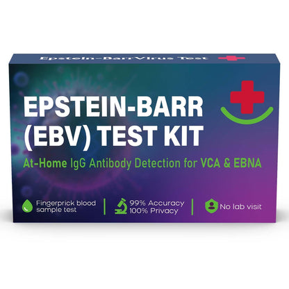 Epstein Barr EBV At-Home Test Kit – IgG VCA & EBNA | 15-Minute Result