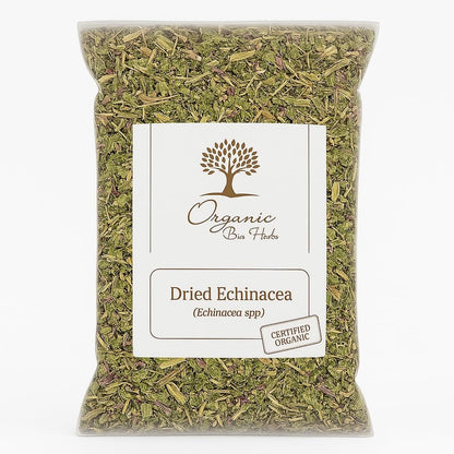 Organic Bio Herbs Echinacea Dried Flowers – 2 oz, 100% Natural, Non-GMO