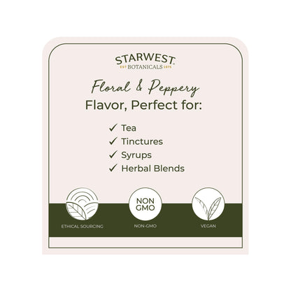 Starwest Botanicals Organic Echinacea Purpurea Root Powder – 4 oz Pouch | Kosher, Non-GMO