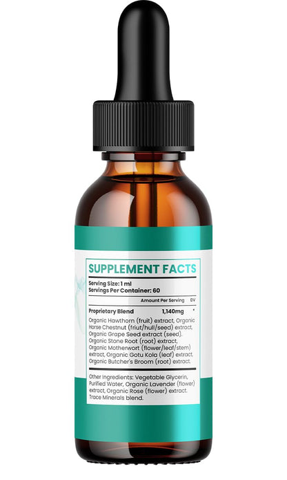 Echo Free Drops – EchoFree Pro 24 Ear Support & Liquid Drops (1 Month, 1 Pack)