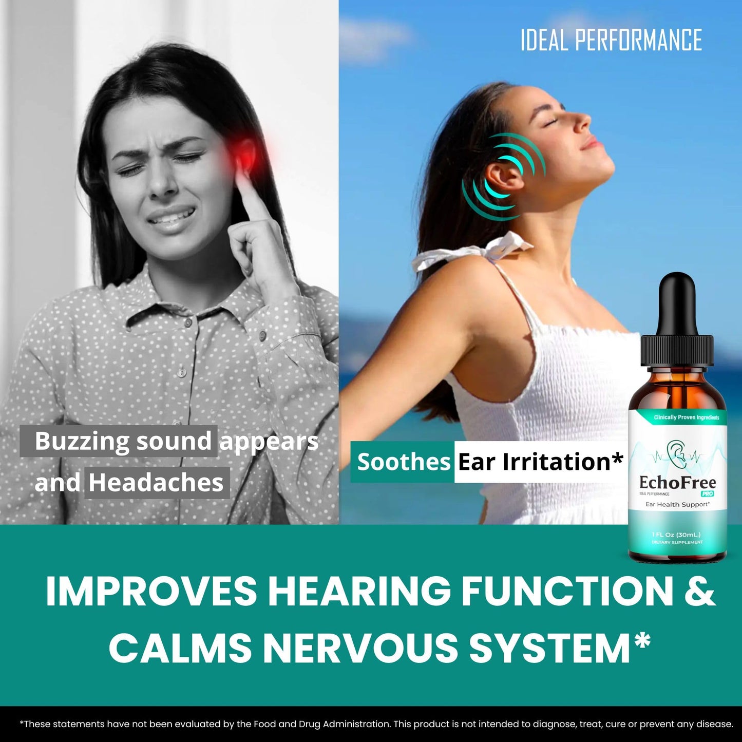 Echo Free Tinnitus Drops | Tinnitus Relief & Ear Health