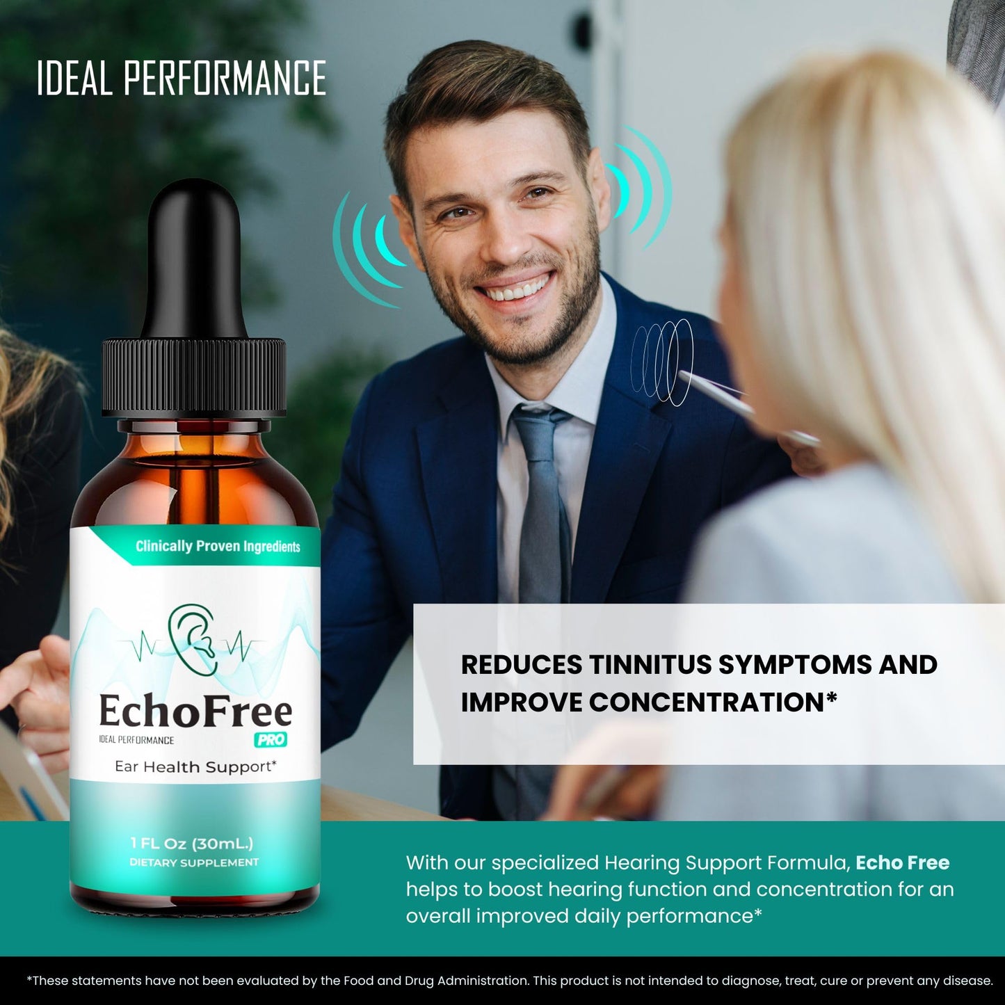Echo Free Tinnitus Drops | Tinnitus Relief & Ear Health