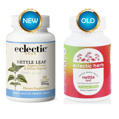 Eclectic Nettles Leaf Freeze Dried Vegetables, Blue, 90 Count