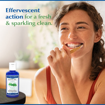 Eco-Dent DailyCare Baking Soda Toothpowder – Original Mint, SLS & Fluoride-Free