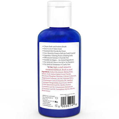ECO-DENT DailyCare Cinnamon Toothpowder 2 oz Bottle – 2 Pack