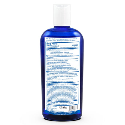 Eco-Dent Alcohol-Free Cinnamon Mouthwash – Ultimate Essential MouthCare (8 Fl Oz x 2)
