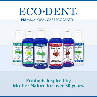 Eco-Dent TartarGuard Tooth Powder – Enzymatic Tartar Control, SLS/Fluoride Free