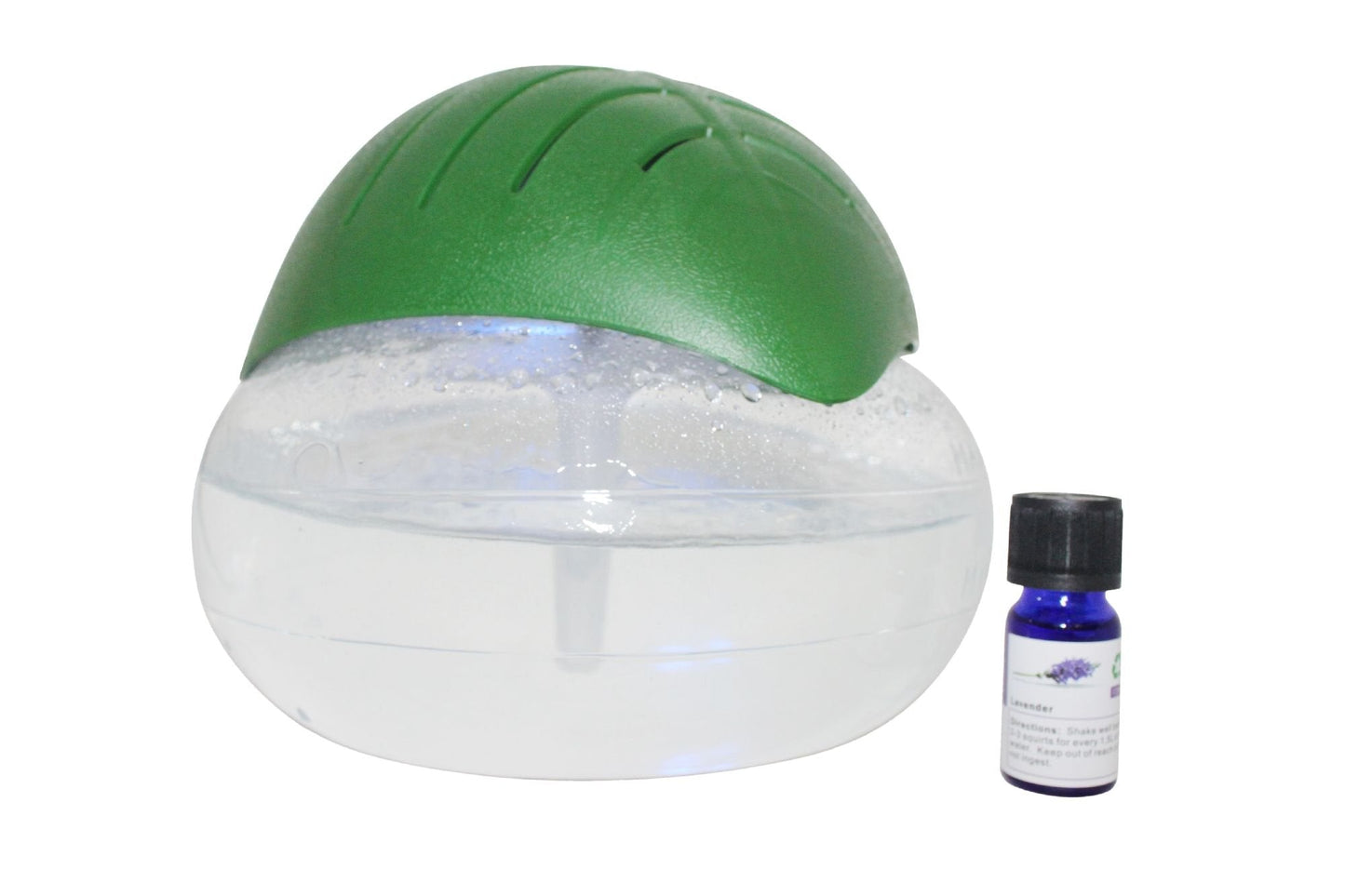 EcoGecko Green Leaf Air Revitalizer - Lavender Oil Diffuser & Room Aromatizer