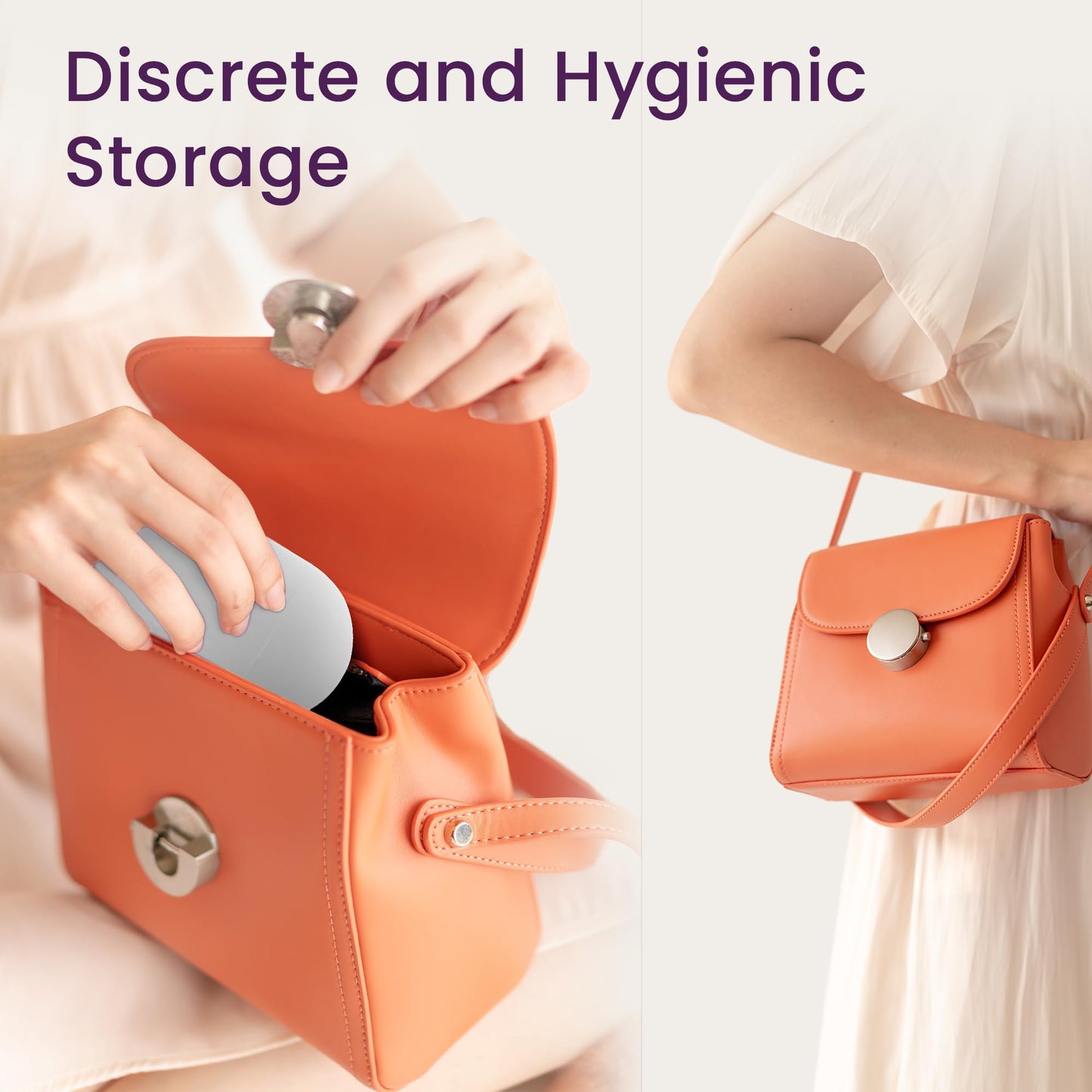 EcoBlossom Menstrual Cup Case & Sterilizer – Reusable Silicone, Microwave Steamer