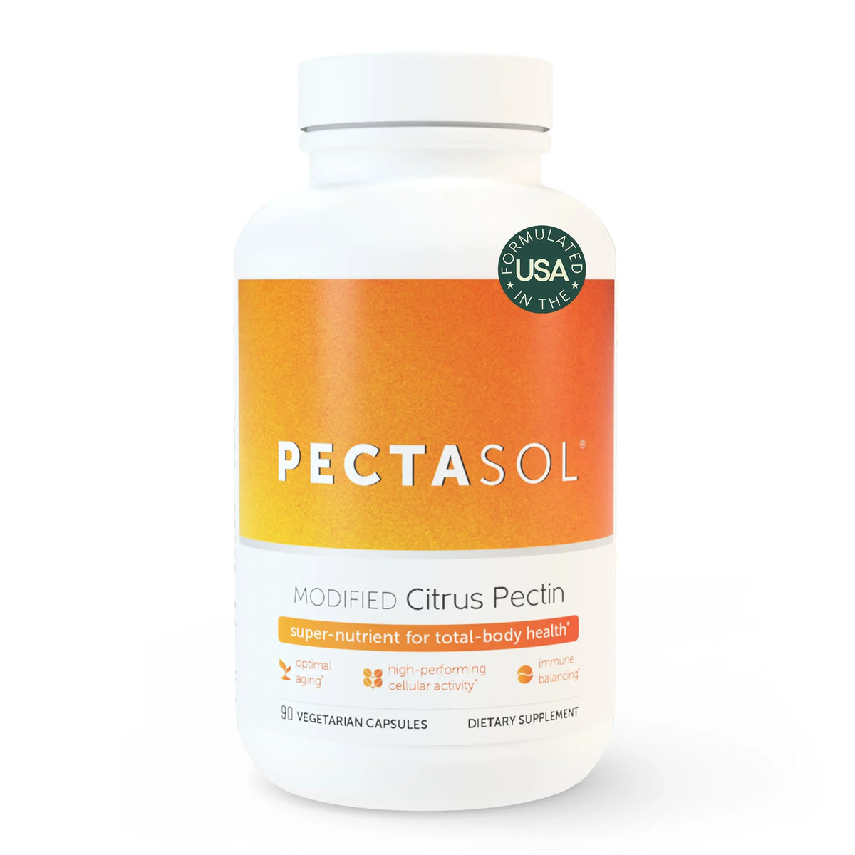 EcoNugenics PectaSol Modified Citrus Pectin – 90 Capsules for Immune & Total-Body Health BritishVita | Premium UK Vitamins & Wellness Supplements