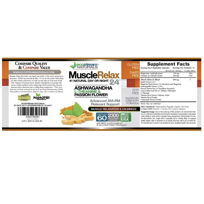 ecostream Naturals Relaxant | 2,300 mg Day/Night Capsules