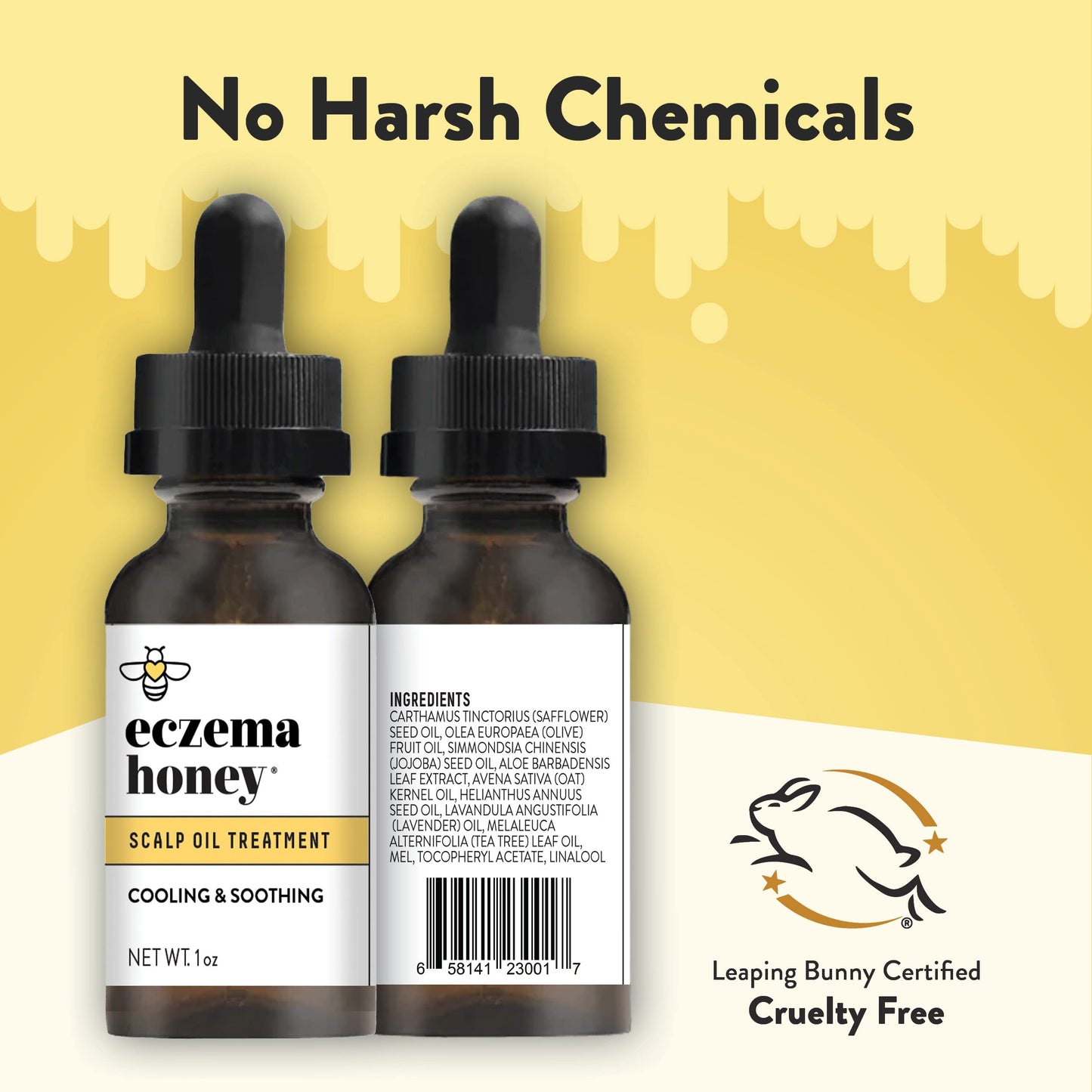 ECZEMA HONEY Soothing Scalp Oil – Natural Honey Hair Care for Itchy, Dry Scalp
