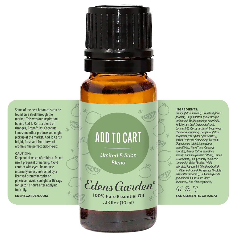 Edens Garden Add to Cart Essential Oil Blend – 100% Pure, Premium Grade (10 ml)