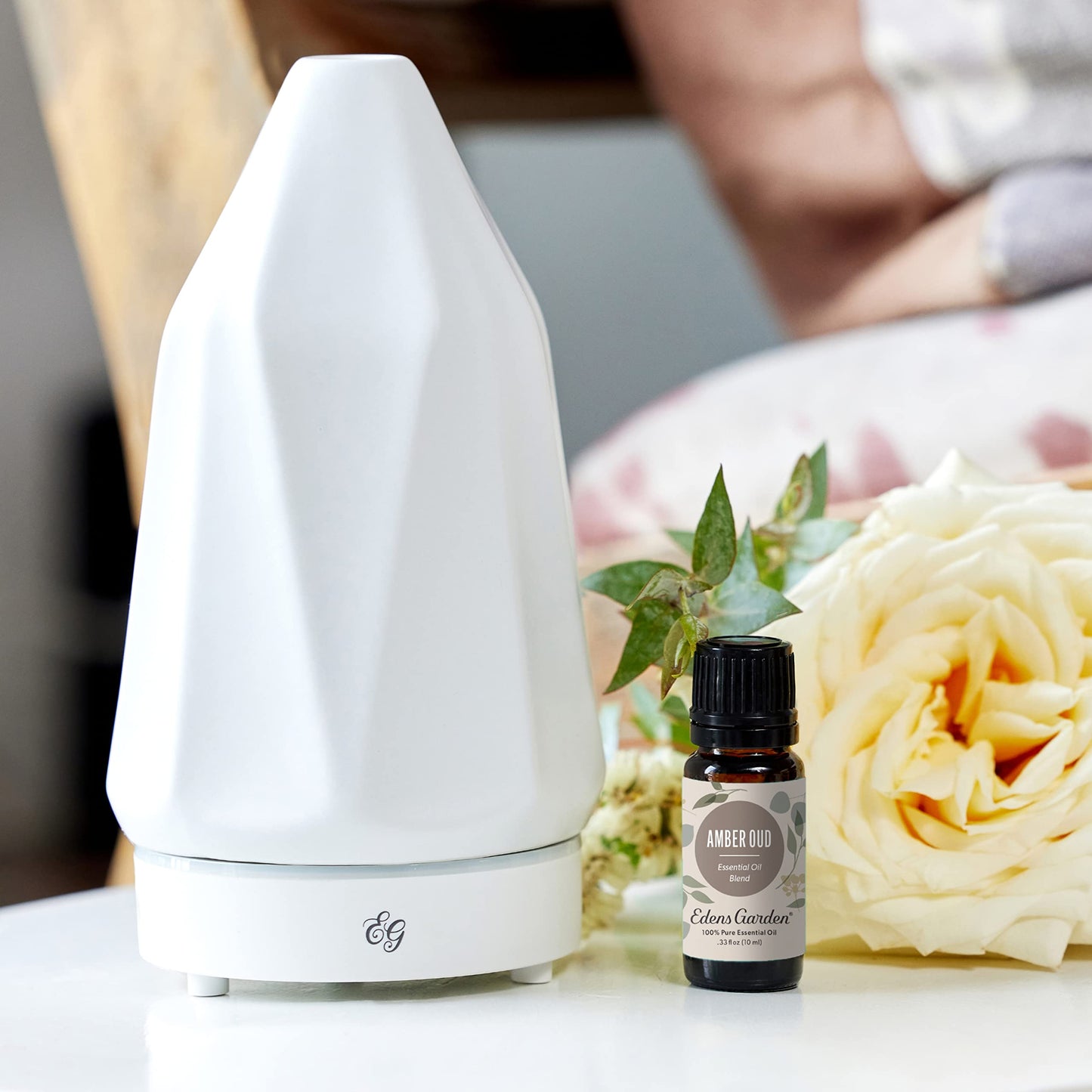 Edens Garden Amber Oud Essential Oil Blend - 100% Pure, 10 ml