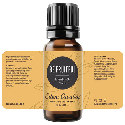 Edens Garden Be Fruitful Essential Oil Blend – 100% Pure, Premium Grade, 10 ml