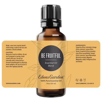Be Fruitful Essential Oil Blend by Edens Garden | 100% Pure, Premium Grade, Therapeutic Aromatherapy 30 ml