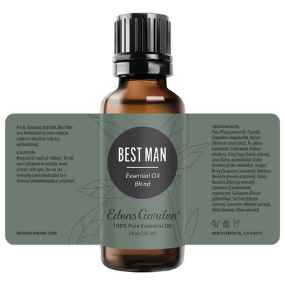 Edens Garden Best Man Essential Oil Blend – 30 ml, 100% Pure