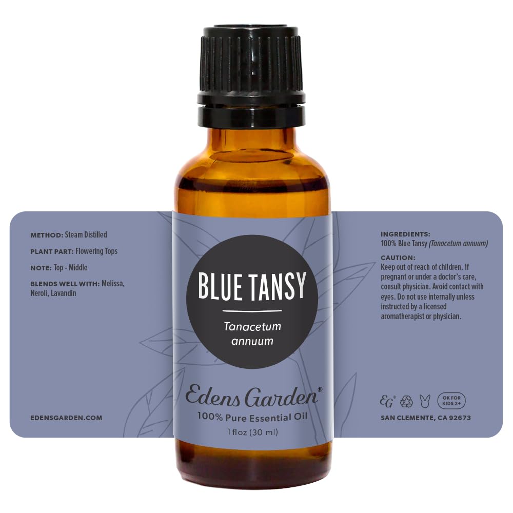 Edens Garden Blue Tansy Essential Oil – 100% Pure, Premium Grade, 30 ml