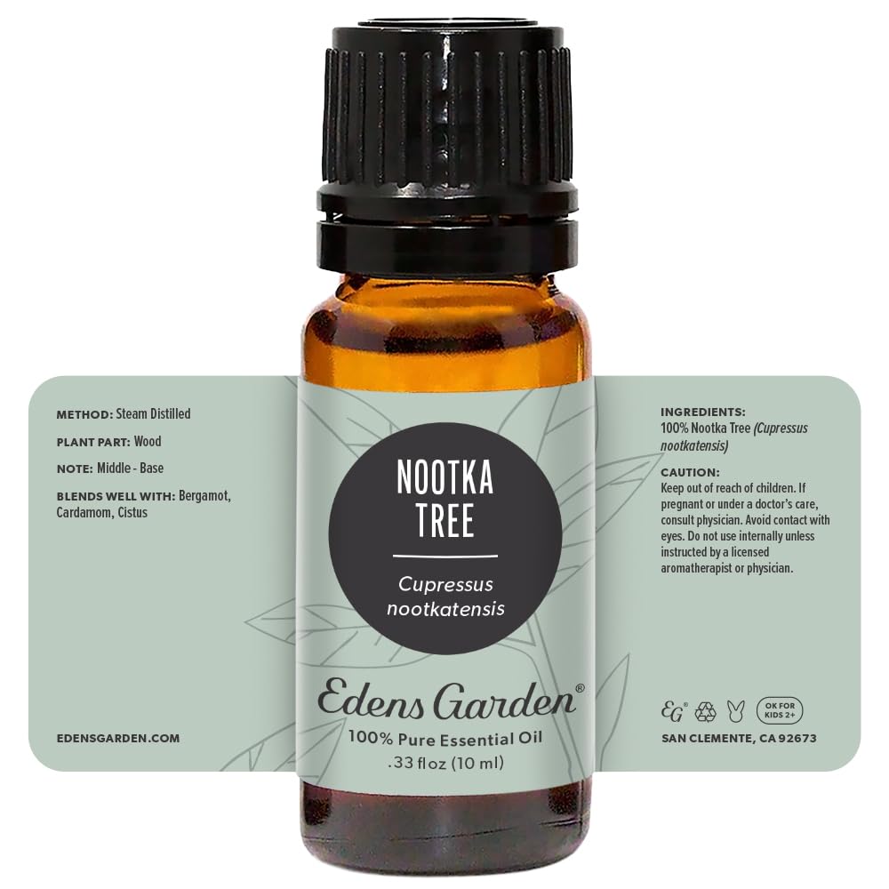 Edens Garden Nootka Tree Essential Oil – 100% Pure Premium Grade, 10 ml