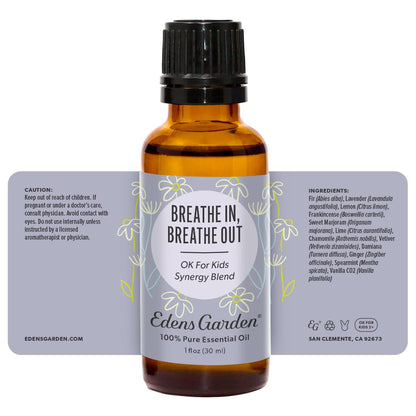 Edens Garden Breathe In, Breathe Out Essential Oil Blend – 30 ml (1 fl oz) | 100% Pure Premium Grade