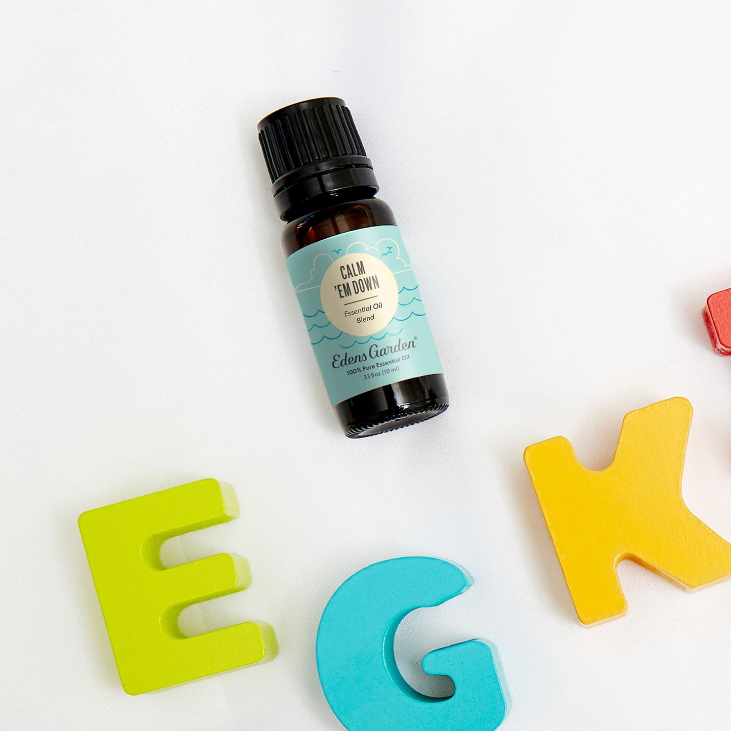 Edens Garden Calm 'Em Down – Kid-Safe Essential Oil Blend, 10 ml (100% Pure Therapeutic Grade)