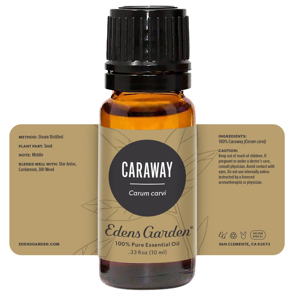 Edens Garden Caraway Essential Oil – 100% Pure, Premium Grade, 10 ml