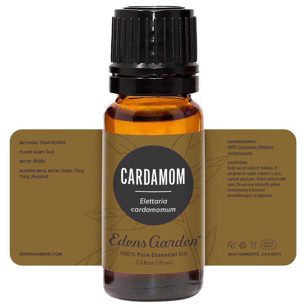 Edens Garden Cardamom Essential Oil – 100% Pure Premium Grade 10 ml