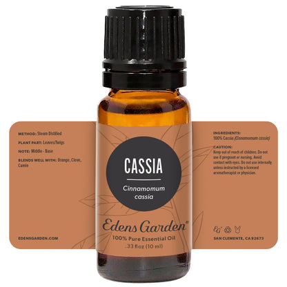 Edens Garden Cassia Essential Oil – 100% Pure Therapeutic Grade, 10 ml