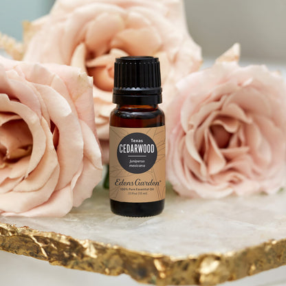 Edens Garden Cedarwood Texas Essential Oil – 100% Pure, Premium Grade, 10 ml