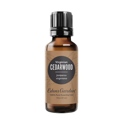 Edens Garden Cedarwood Virginian Essential Oil – 100% Pure, Premium Grade, 30 ml