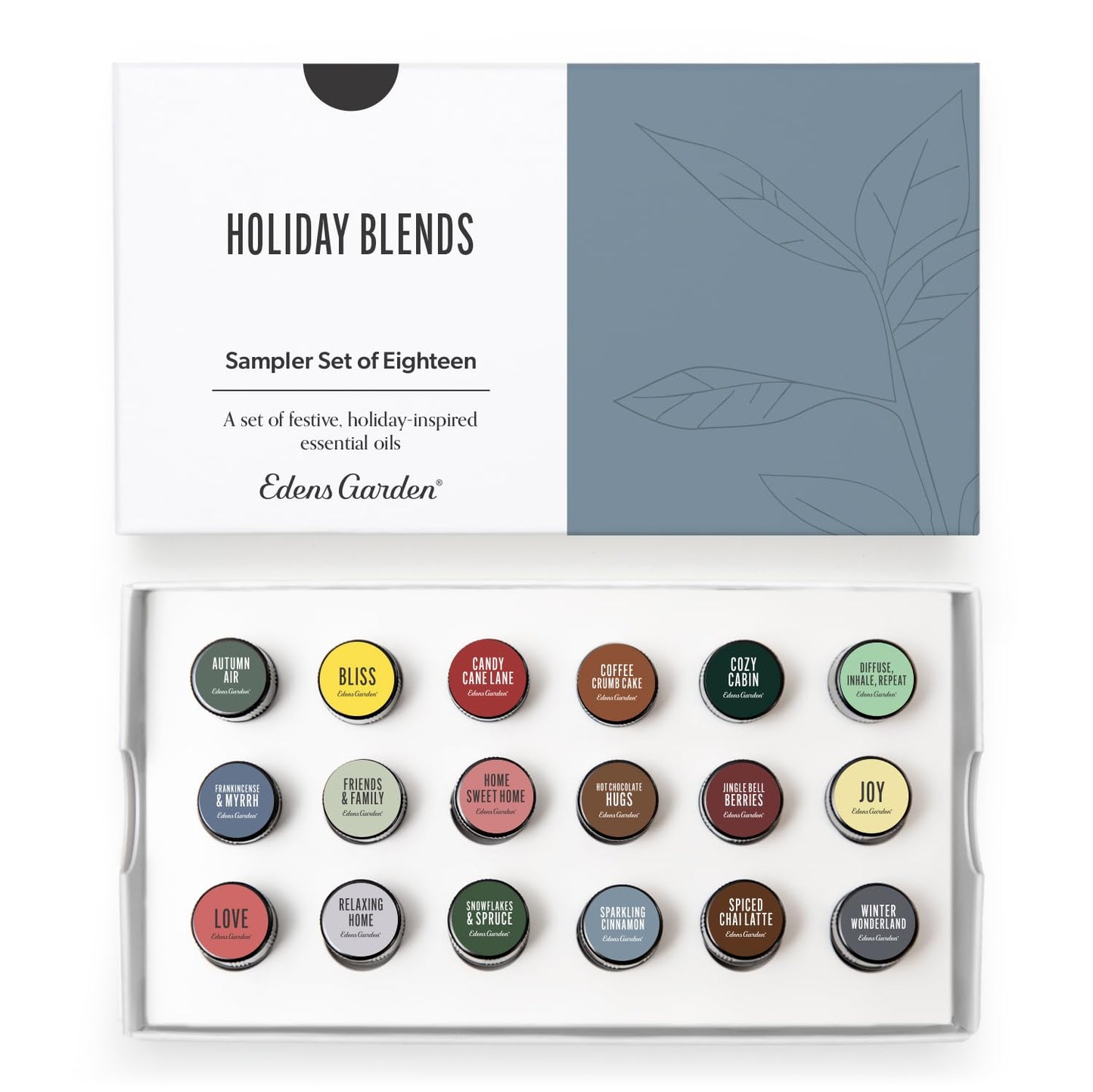 Edens Garden Christmas Essential Oils 18-Pack – Pure Therapeutic Grade