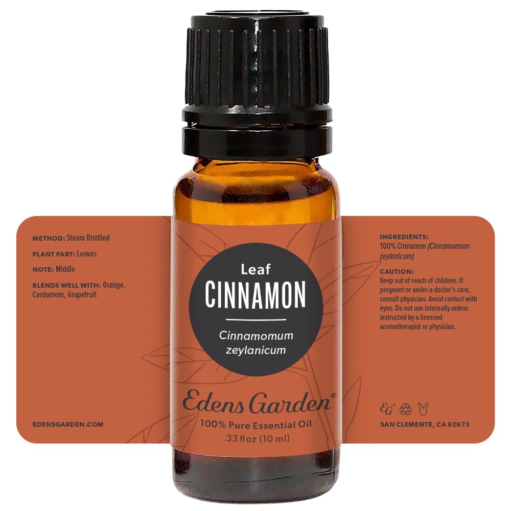 Cinnamon Leaf Essential Oil – Edens Garden | 100% Pure, Premium Grade, 10 ml