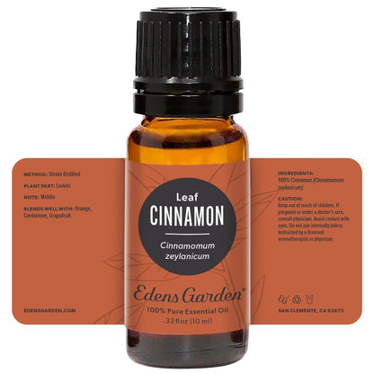 Cinnamon Leaf Essential Oil – Edens Garden | 100% Pure, Premium Grade, 10 ml