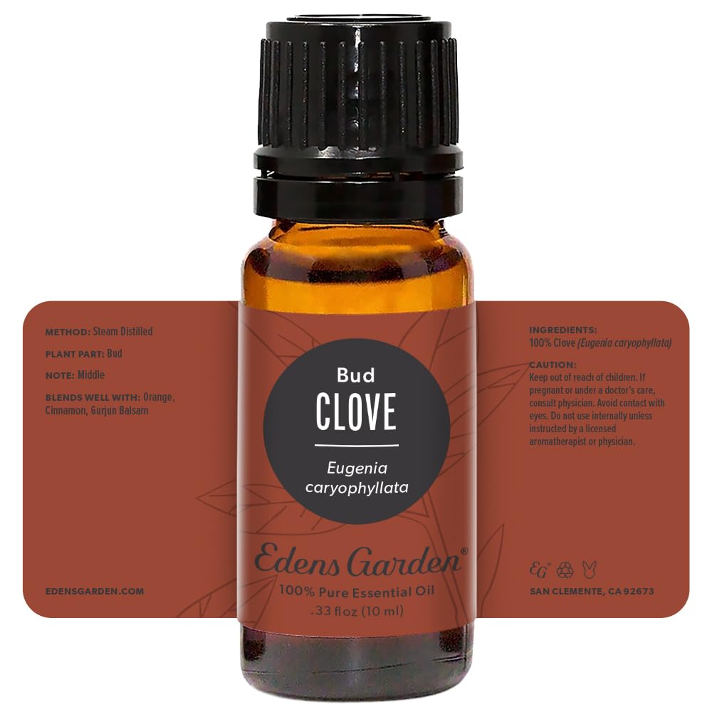 Edens Garden Clove Bud Essential Oil – 100% Pure Premium Grade, 10 ml