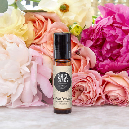 Edens Garden Conquer Cravings Roll-On – 100% Pure Essential Oil, 10 ml