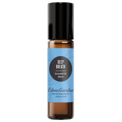 Edens Garden Deep Breath Roll-On – 100% Pure Essential Oil, Kid Safe, 10 ml