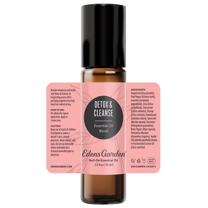 Edens Garden Detox & Cleanse Essential Oil Roll-On – 10 ml