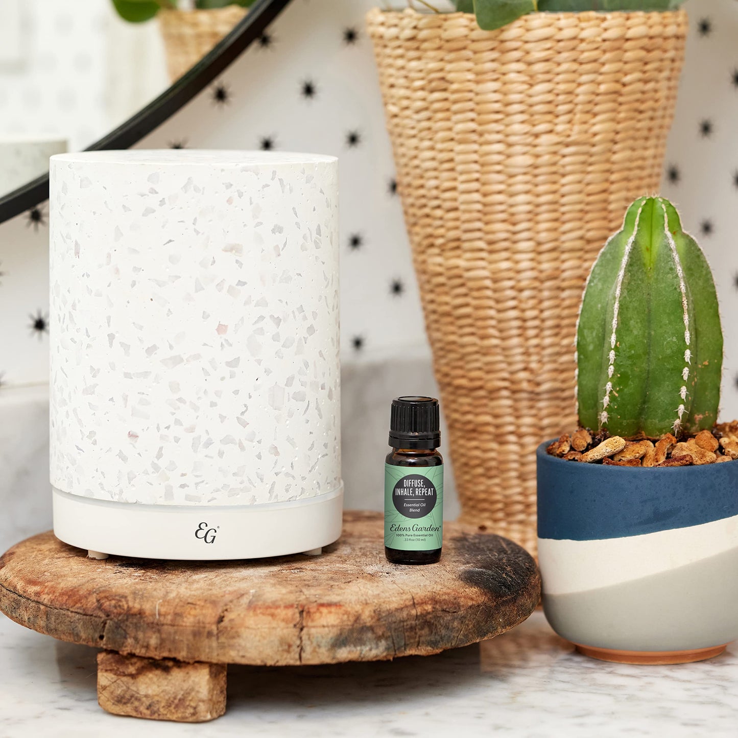 Edens Garden Diffuse Inhale Repeat Essential Oil Blend – 100% Pure Therapeutic Grade, 10 ml