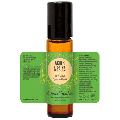 Edens Garden Essential Oil Roll-On Blend – 100% Pure, Premium Grade, Kid & Skin Safe | Aromatherapy
