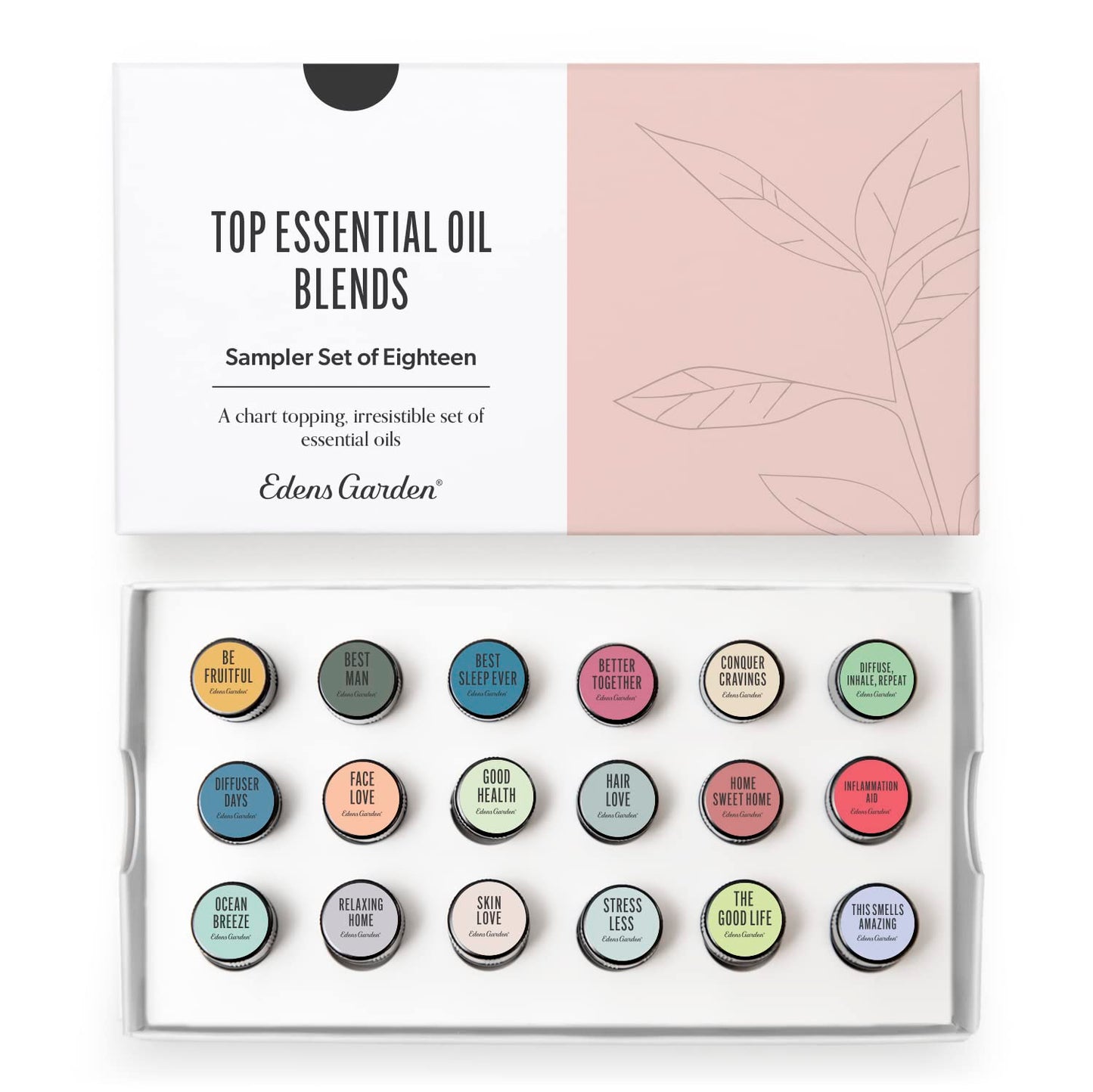 Edens Garden 18-Pack Essential Oil Blends Sampler – Pure Therapeutic Grade