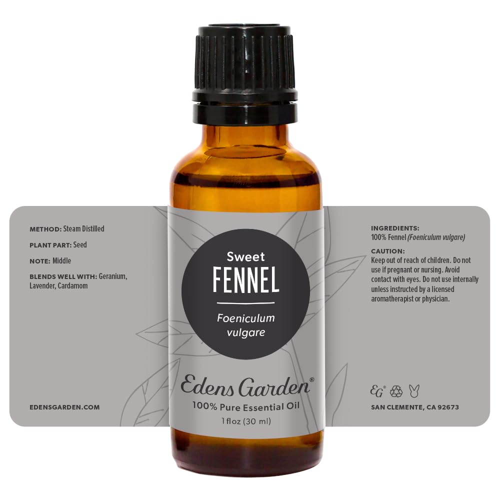 Edens Garden Fennel-Sweet Essential Oil | 100% Pure Premium Grade 30 ml