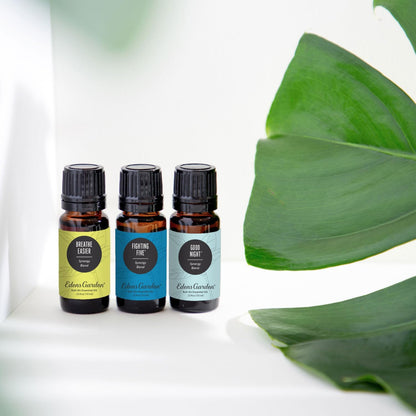 Edens Garden 6-Pack Essential Oil Blends – 100% Pure Therapeutic Grade, Undiluted (10 ml each) – Fighting Five, Good Night & Joy