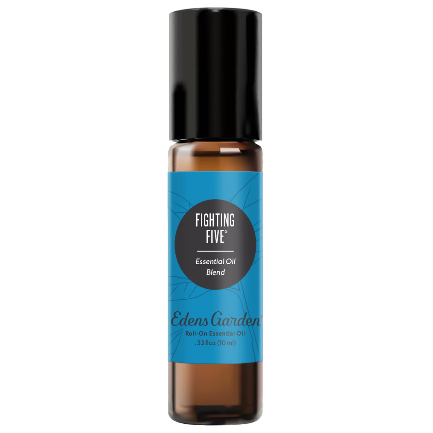 Edens Garden Fighting Five Essential Oil Roll-On – 10 ml, Pure & Kid Safe