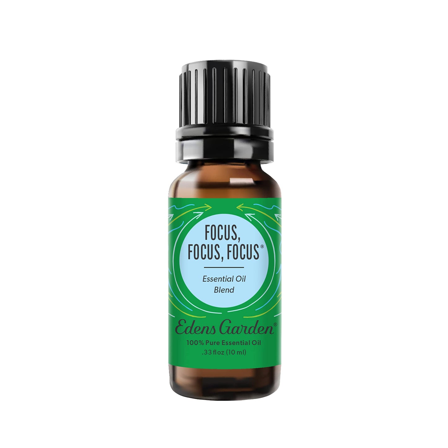 Edens Garden Focus Essential Oil Blend – 100% Pure, Premium Grade, 10 ml | Aromatherapy