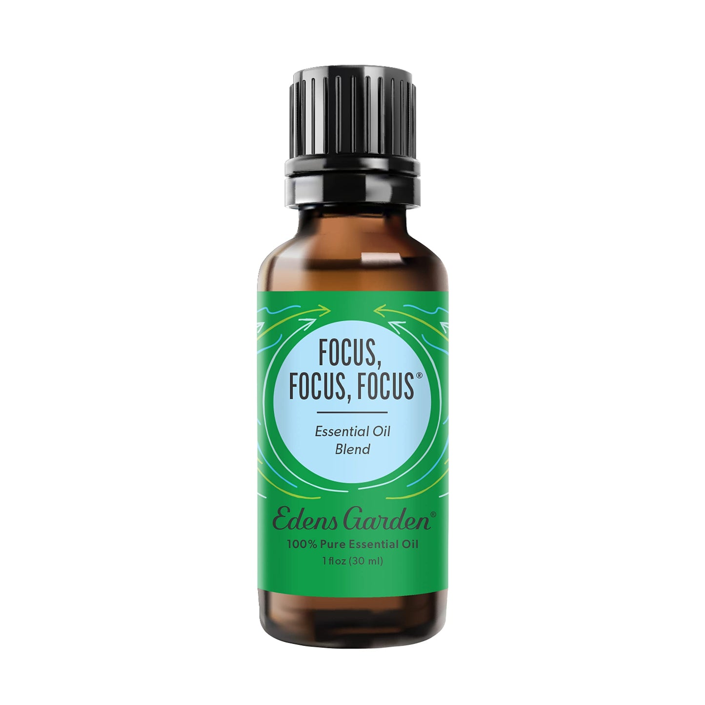 Edens Garden Focus Essential Oil Blend – 30 ml (1 fl oz) | 100% Pure Premium Grade, Kid Safe, Aromatherapy