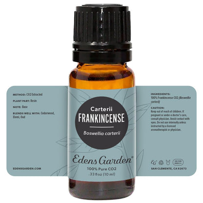 Edens Garden Frankincense CO2 Essential Oil- 100% Pure Premium Grade, Undiluted, Natural, Therapeutic, Aromatherapy, The Best for Diffuser, Skin, Hair, Humidifiers 10 ml (.33 fl oz)