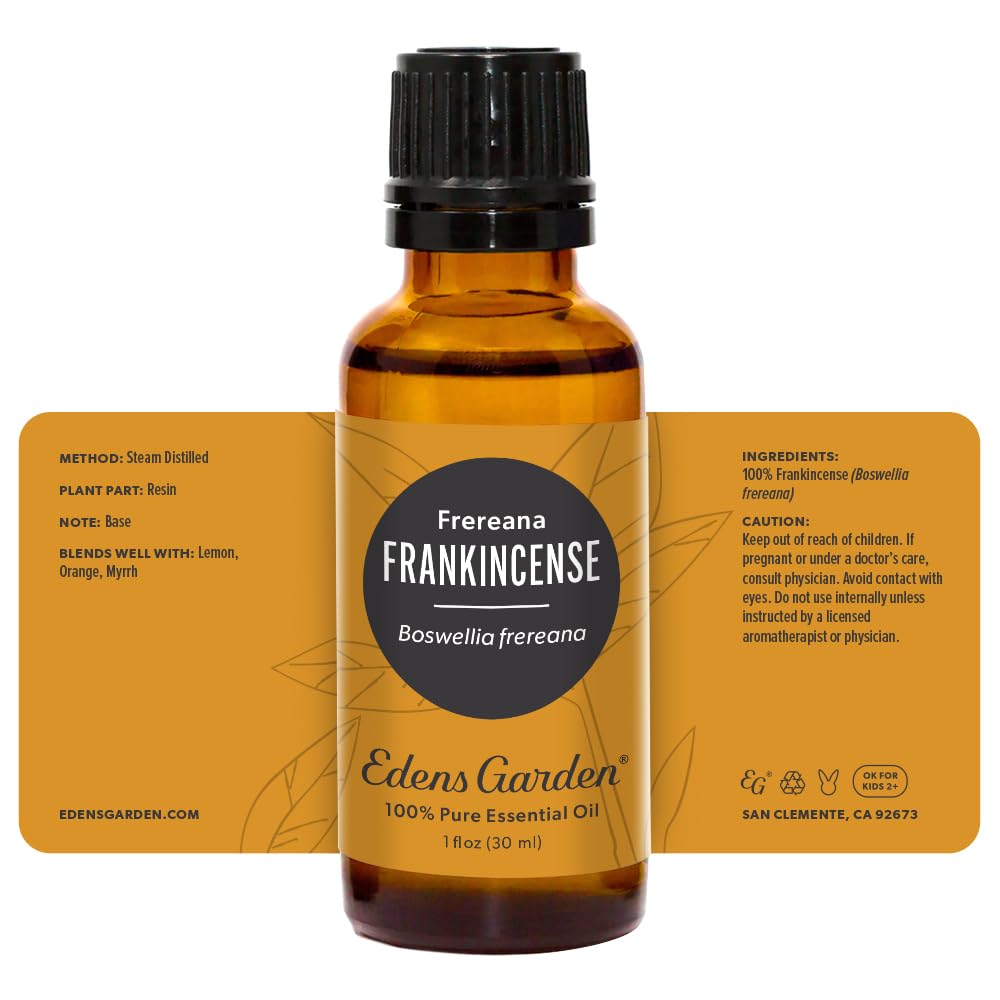 Edens Garden Frankincense Frereana Essential Oil - 30 ml (1 oz) | 100% Pure, Premium Grade