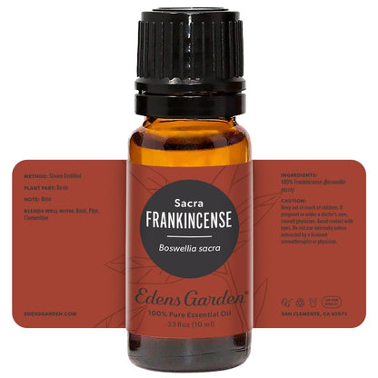Edens Garden Frankincense Sacra Essential Oil – 100% Pure Premium Grade, 10 ml