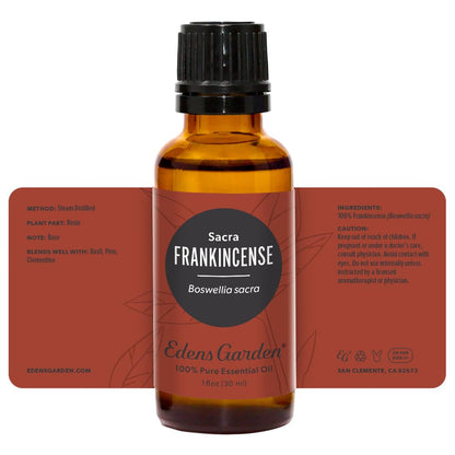 Edens Garden Frankincense Sacra Essential Oil – 100% Pure Premium Grade, 30 ml (1 fl oz)